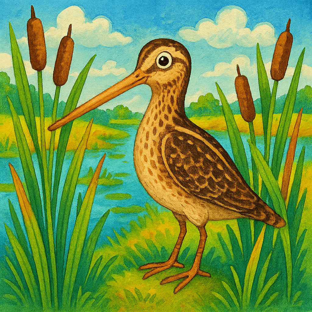 Бекас-долгонос.