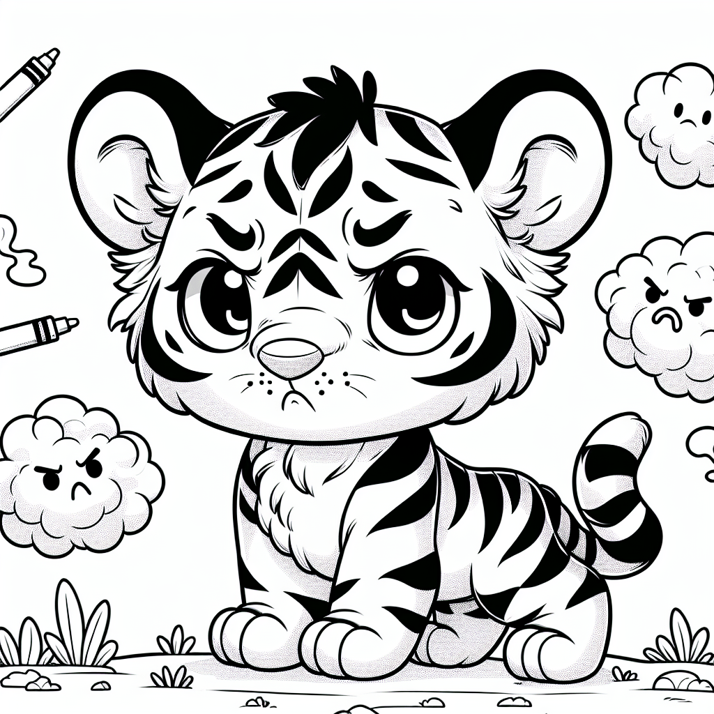 Злость тигрёнка