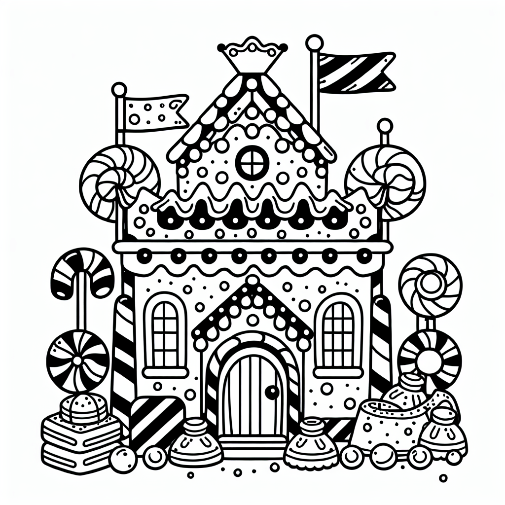 Пряничный замок