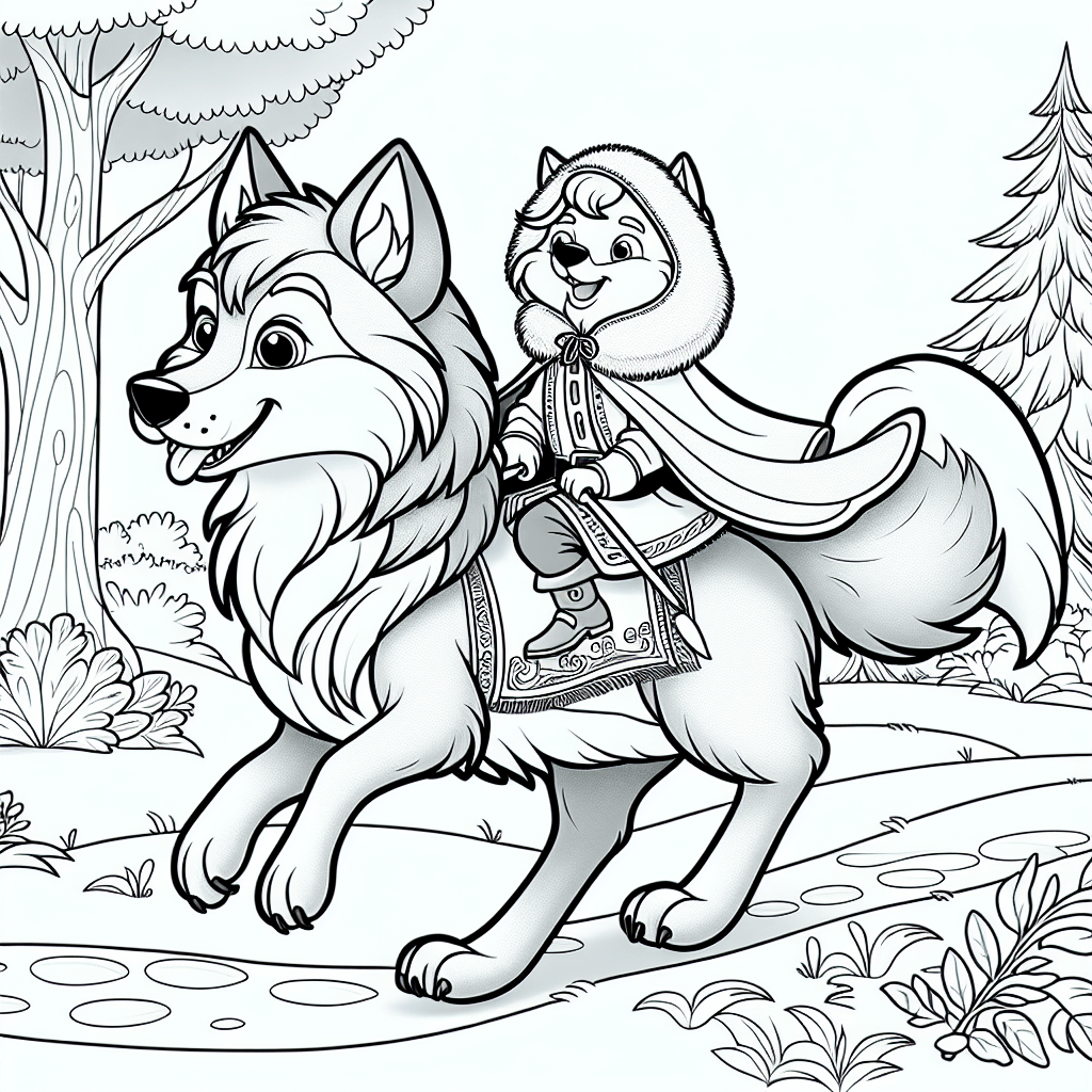 Иван и Серый Волк