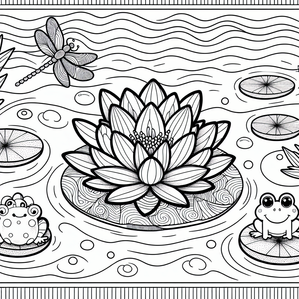 Лотос и лягушонок