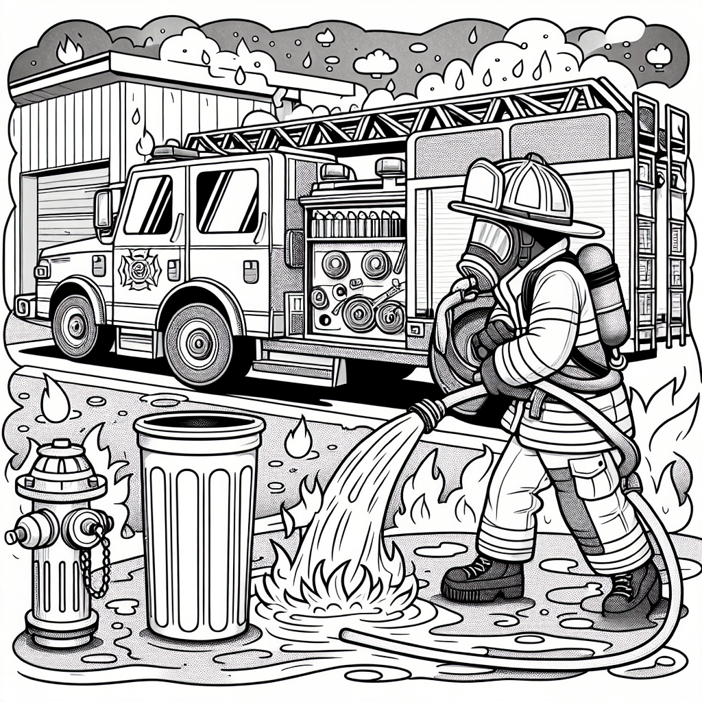 Смелый пожарный