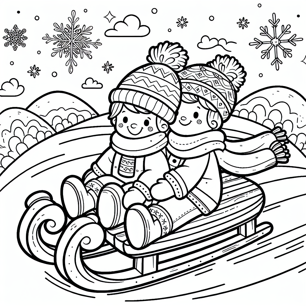 Санки с горки