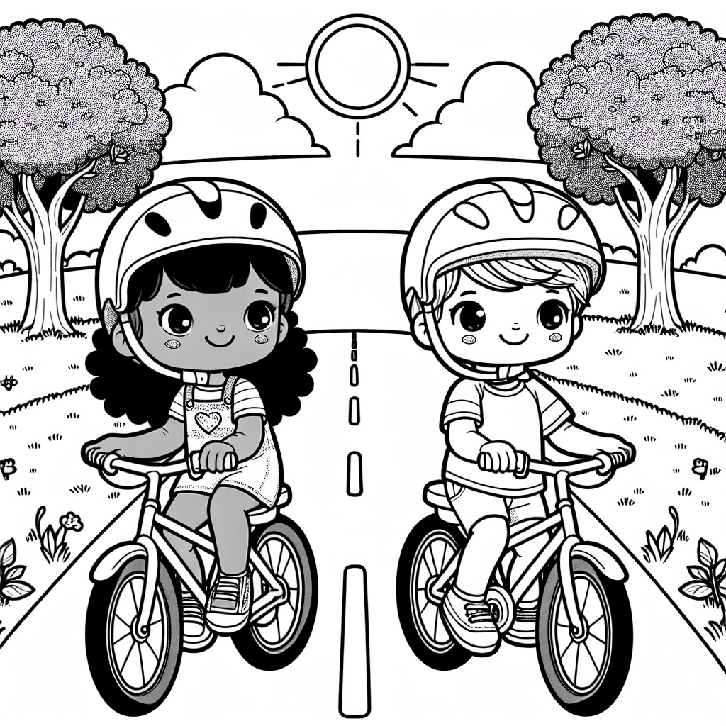 Поехали на велосипедах