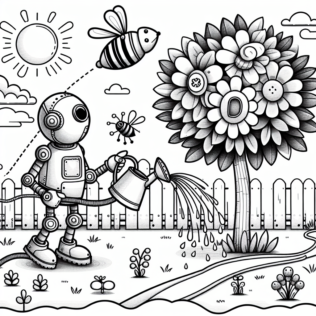 Робо-сад и полив