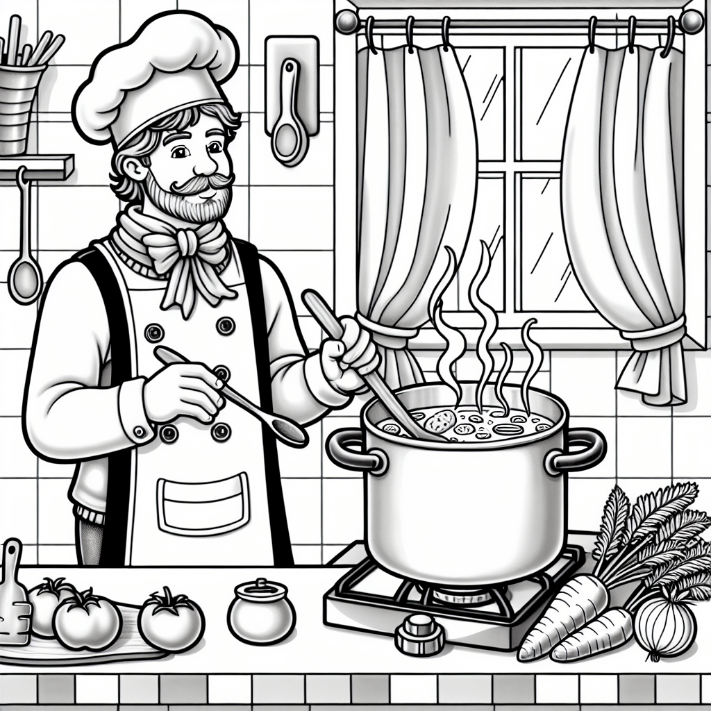 Весёлый повар