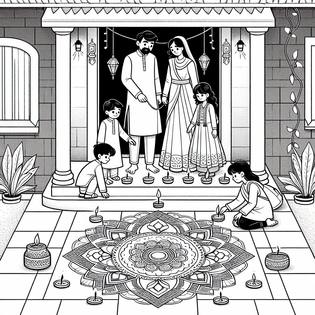 Огоньки Дивали