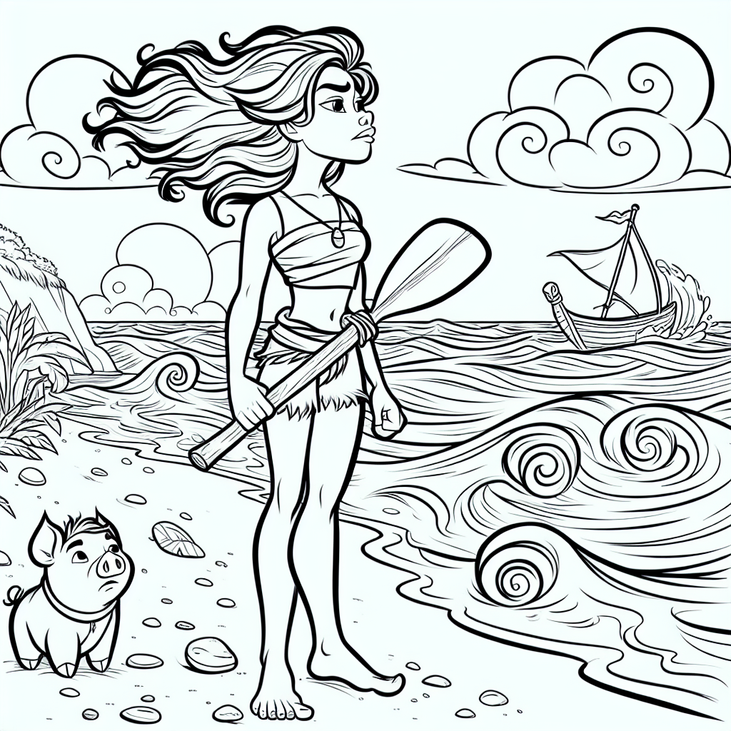 Моана у океана