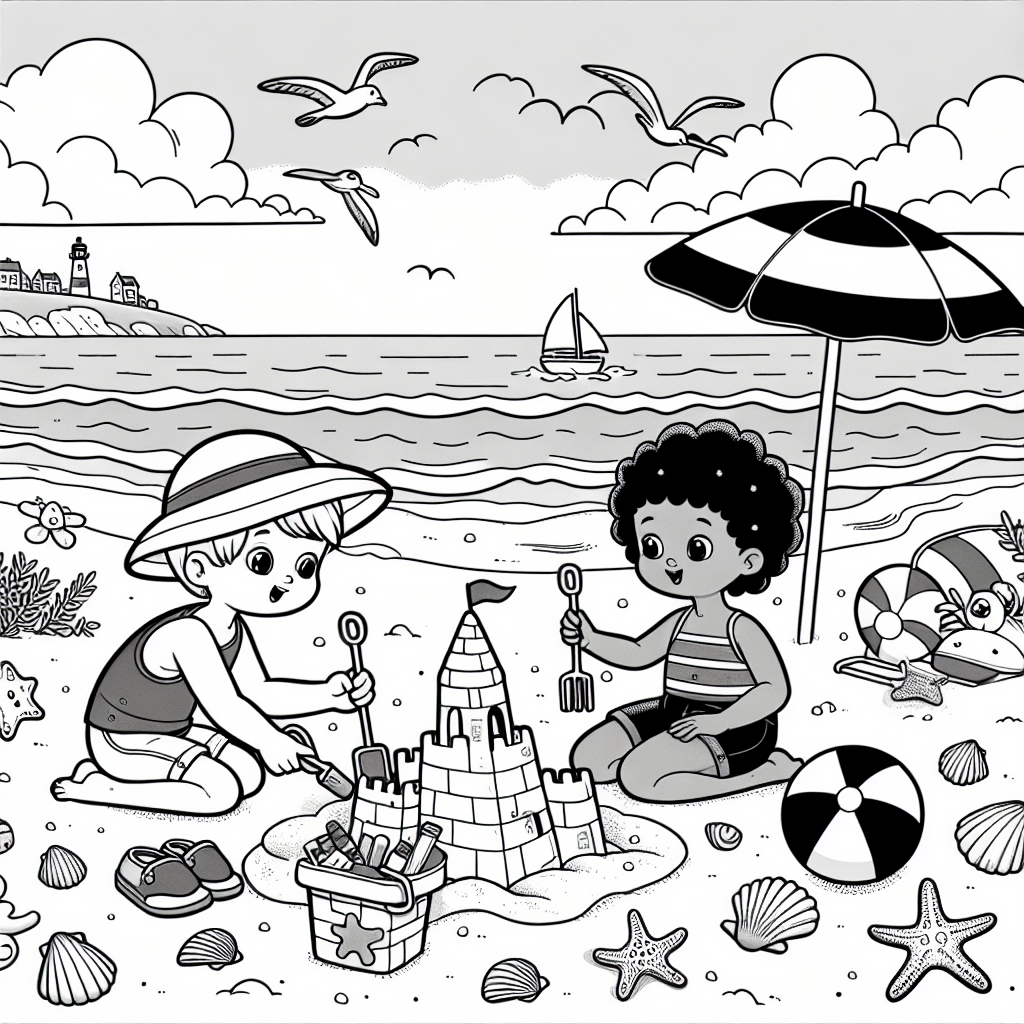 День на пляже