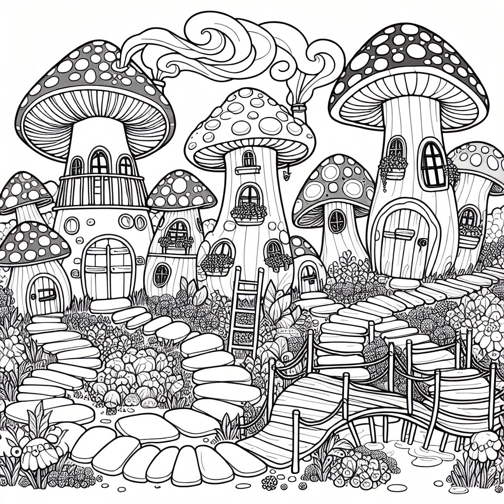 Грибной городок