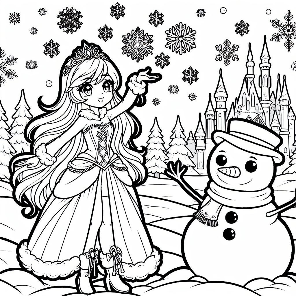 Эльза и Олаф