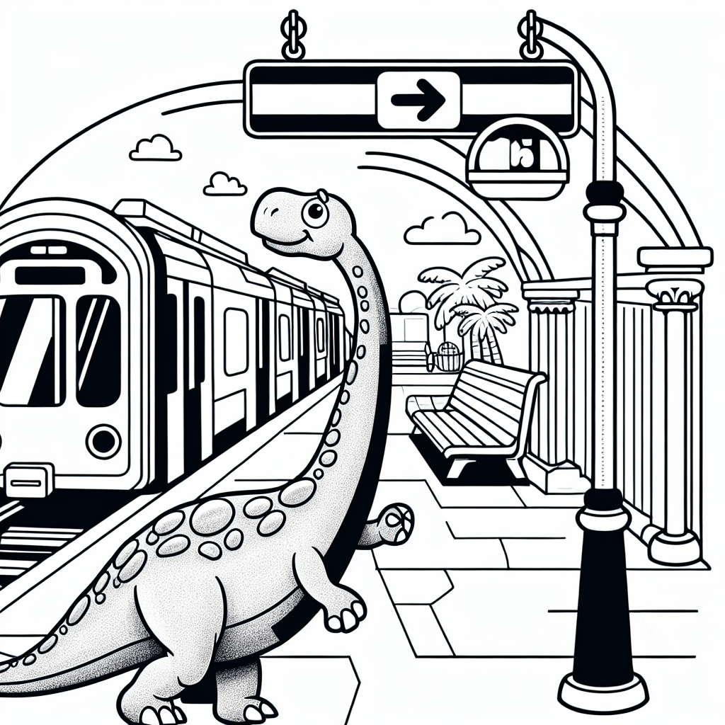 Диплодок в метро