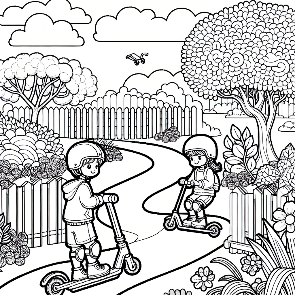 Гонки на самокатах