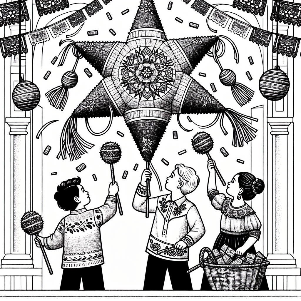 Праздничная пиньята (Мексика)