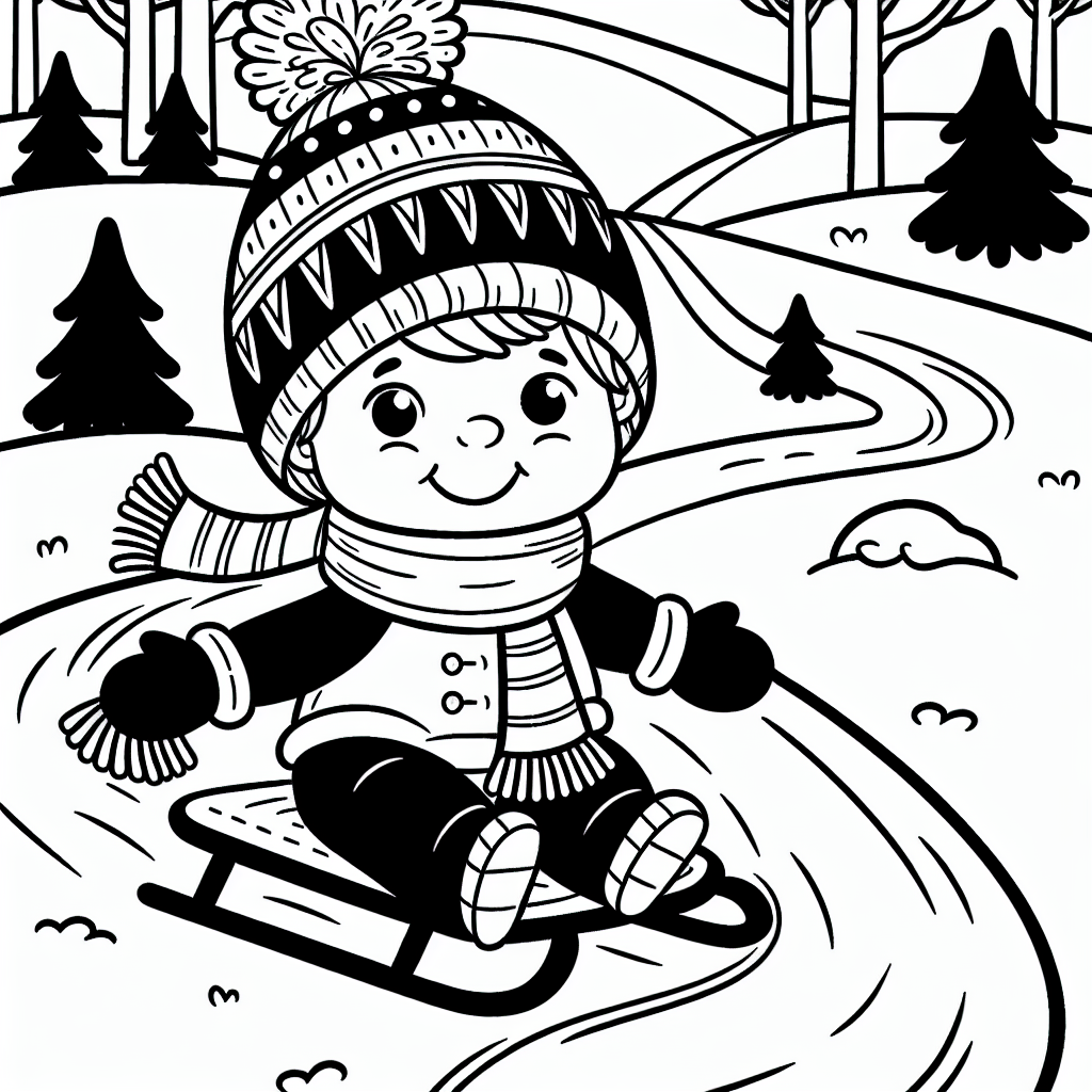 Санки с горки