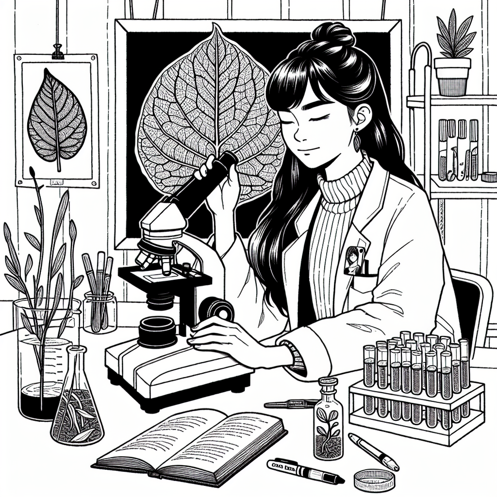 Учёная-биолог