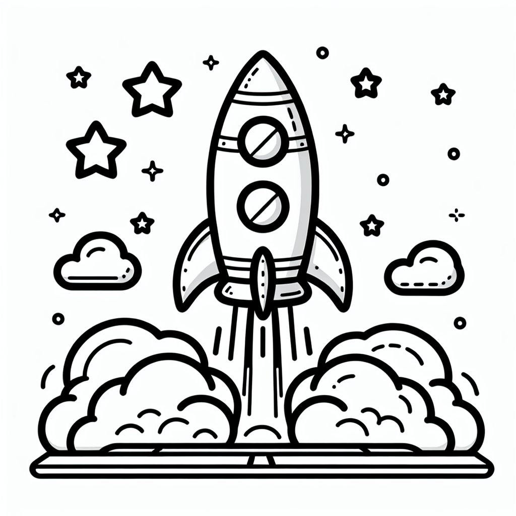 Ракета на старте