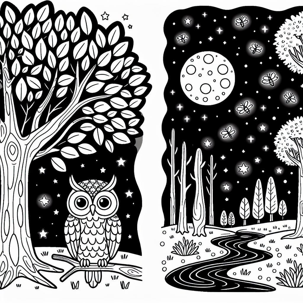 Сумерки в лесу