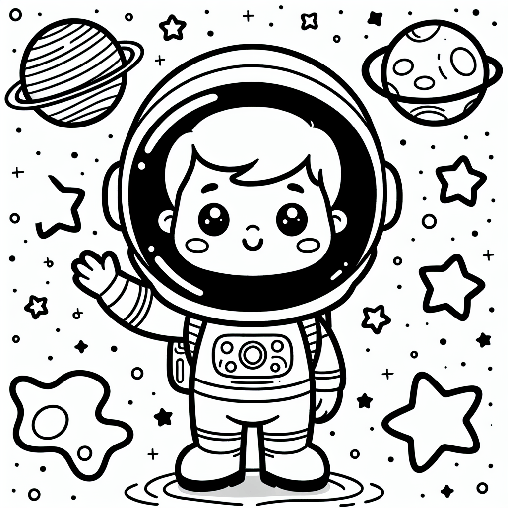 Дружелюбный астронавт