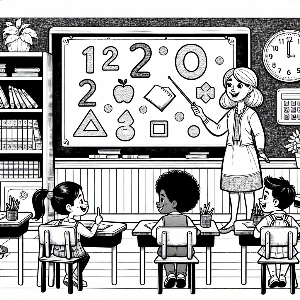 Учитель у доски