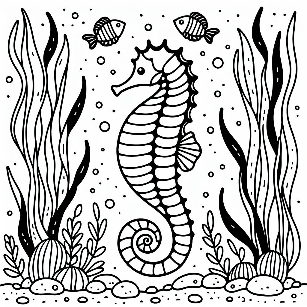 Морской конёк и друзья