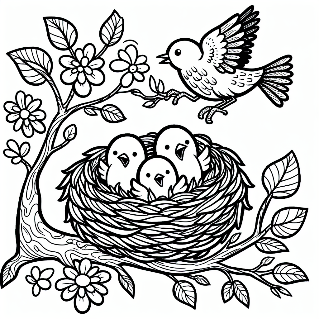 Весеннее гнёздышко