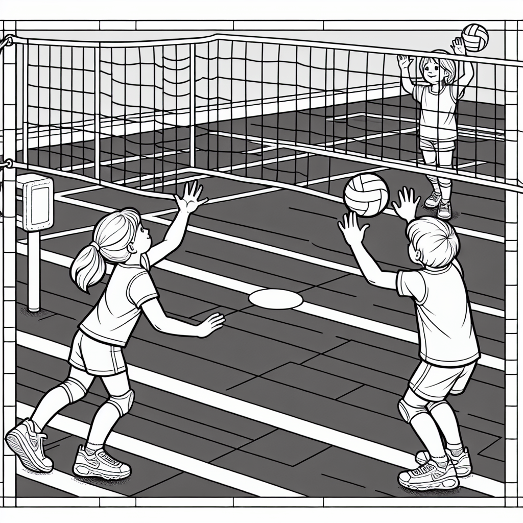 Весёлый волейбол