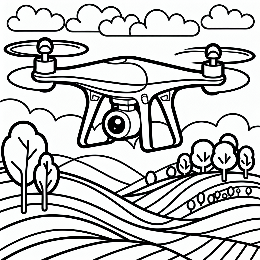 Летающий дрон