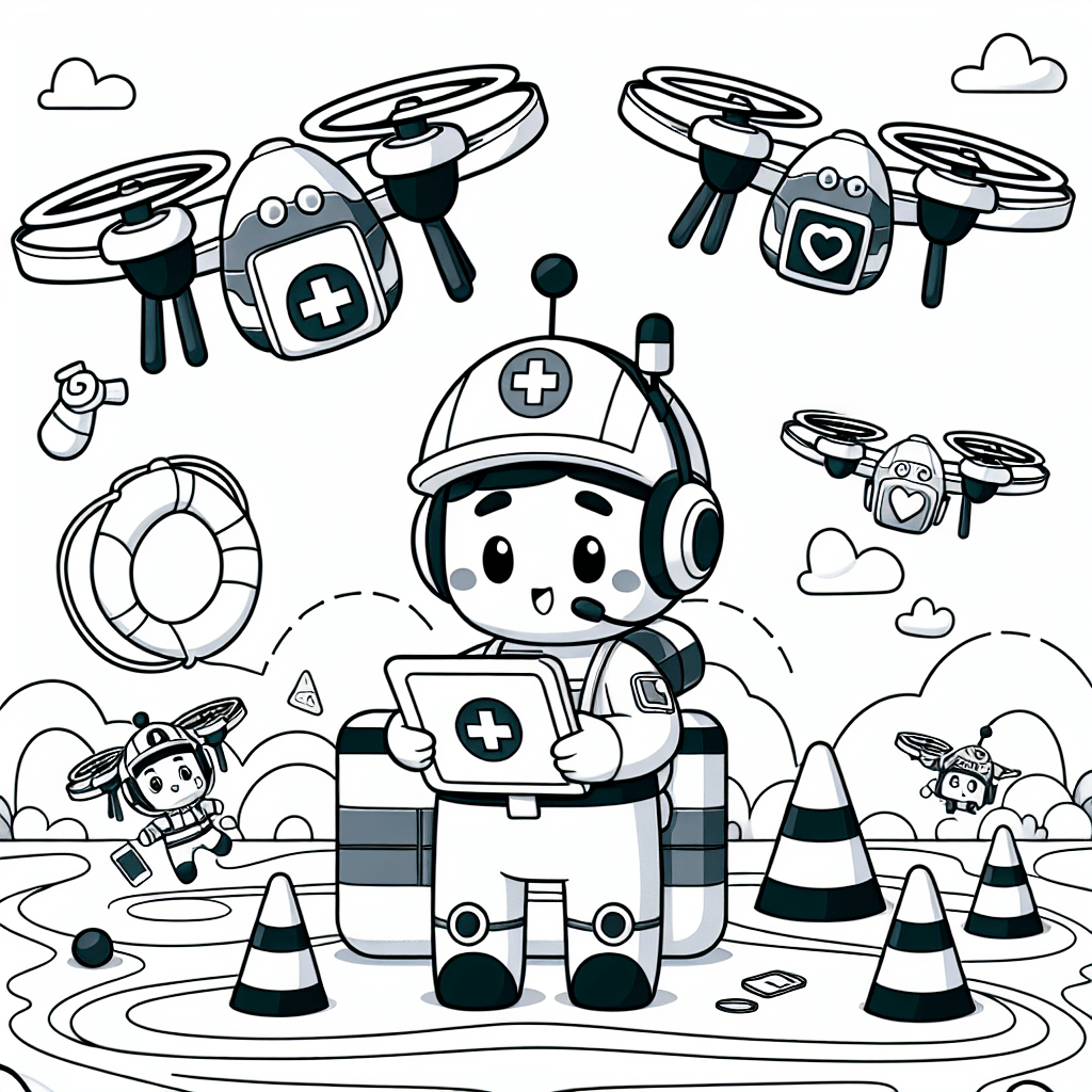 Дрессировщик дронов-спасателей