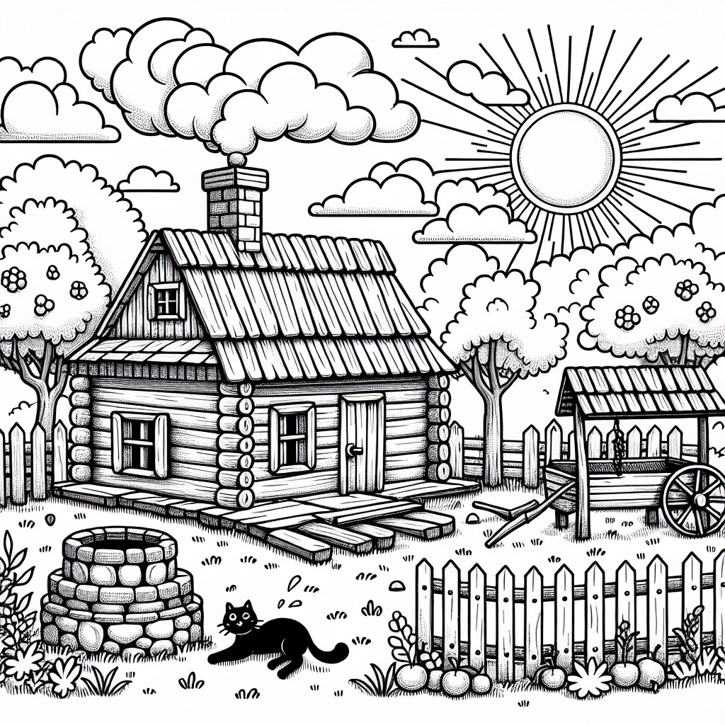 Утро в деревне