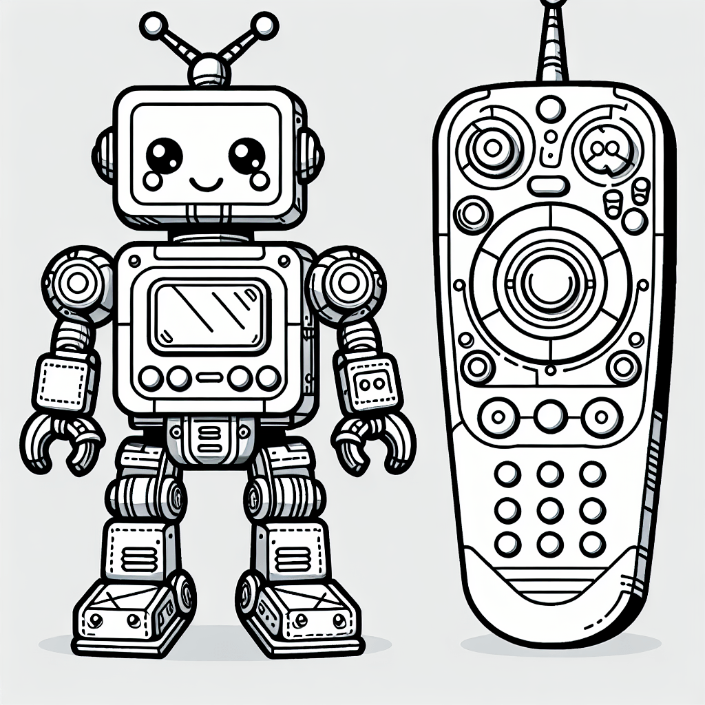 Робот на пульте