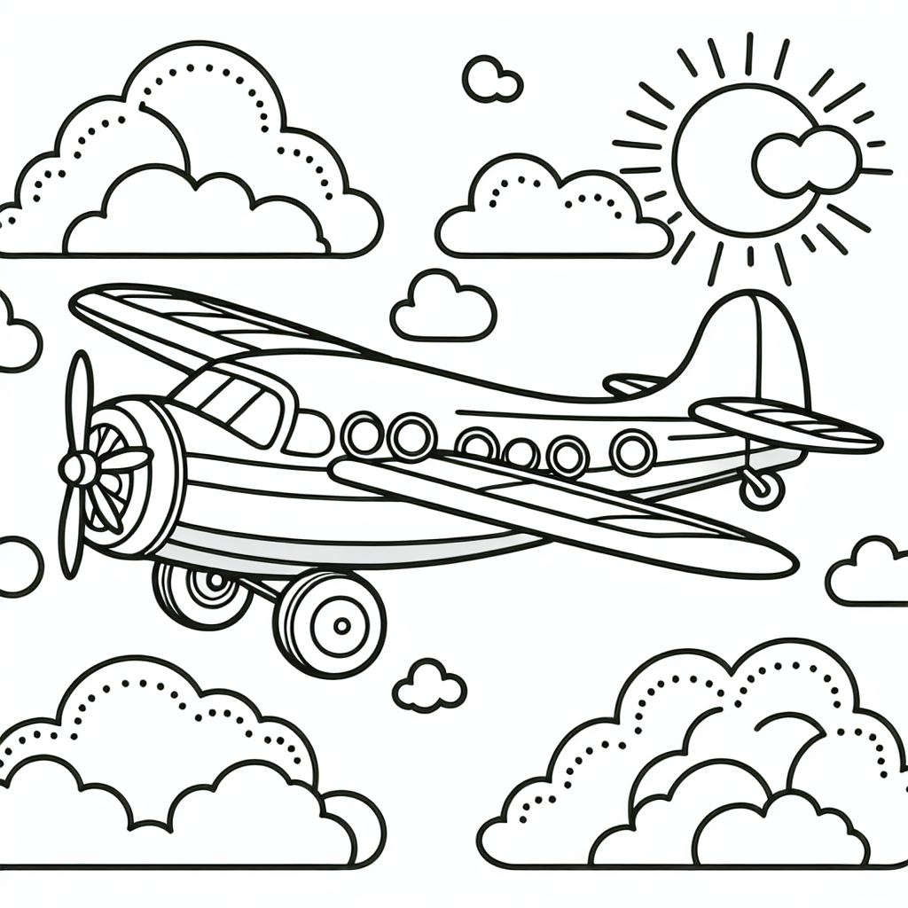 Самолётик в небе