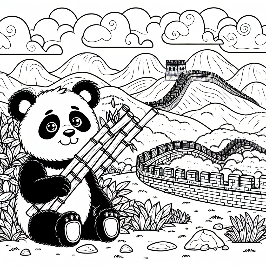Китай: Великая стена и панда