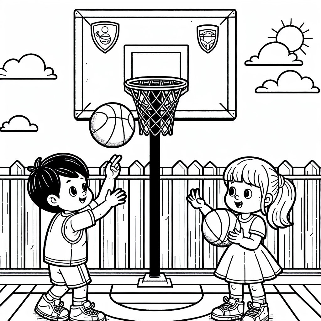 Мяч в корзину