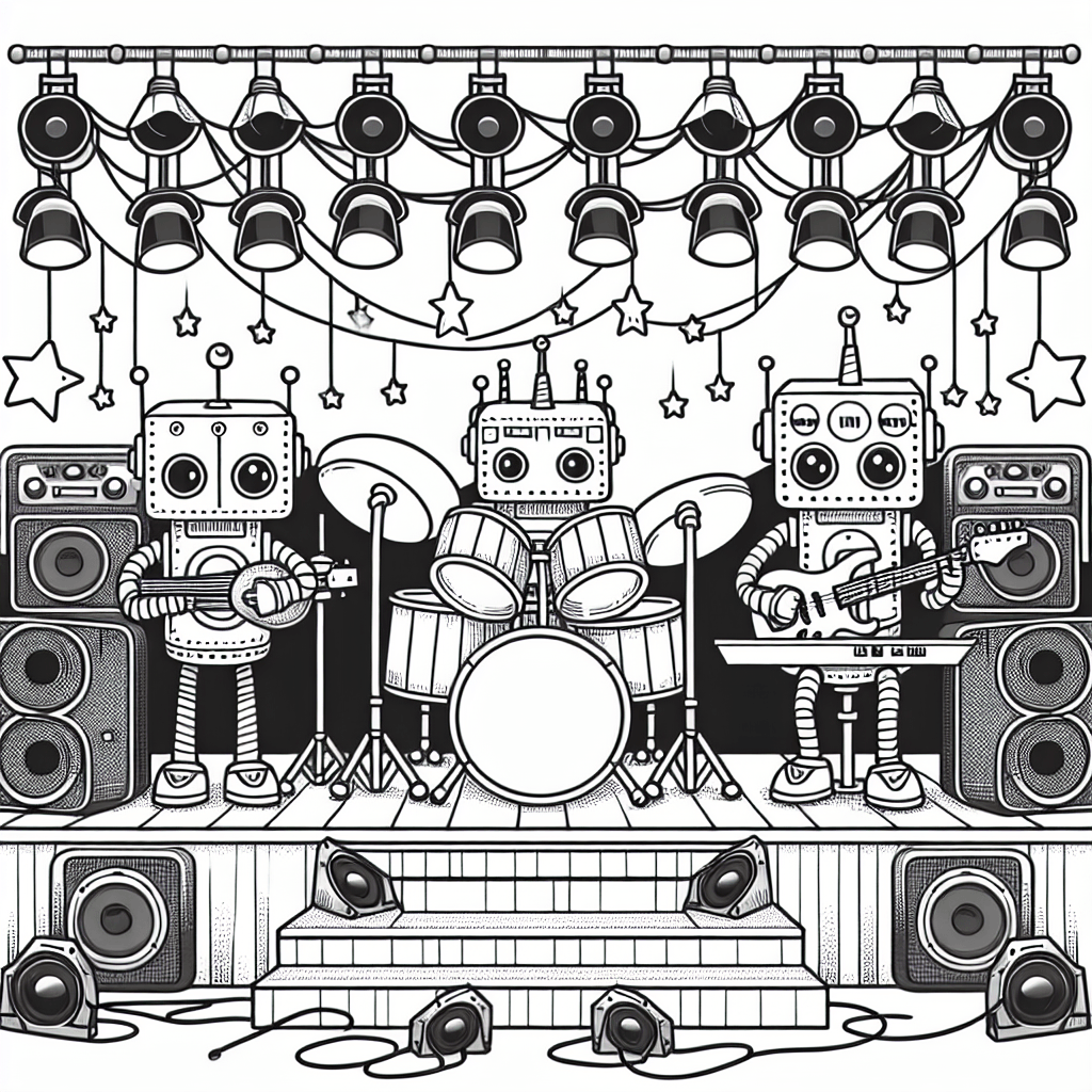 Музыкальная группа роботов