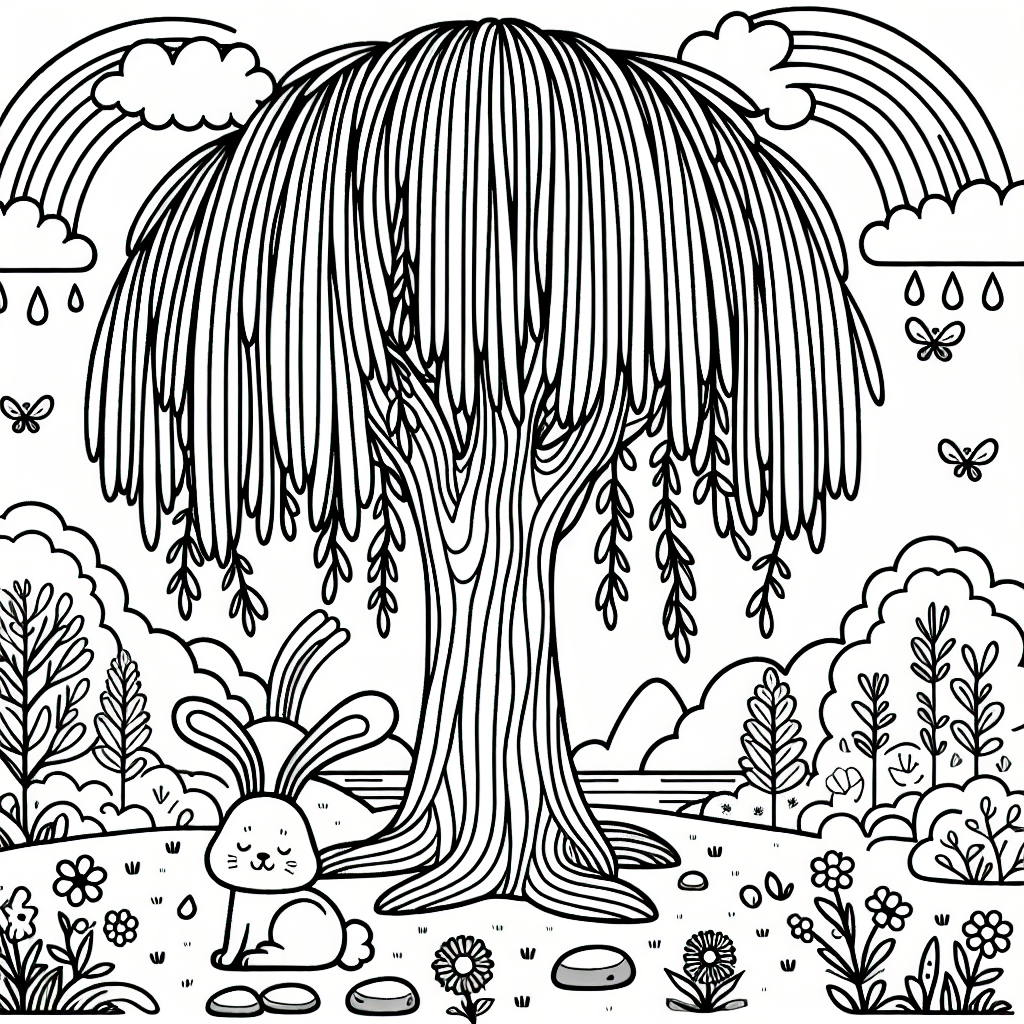 Радужная ива