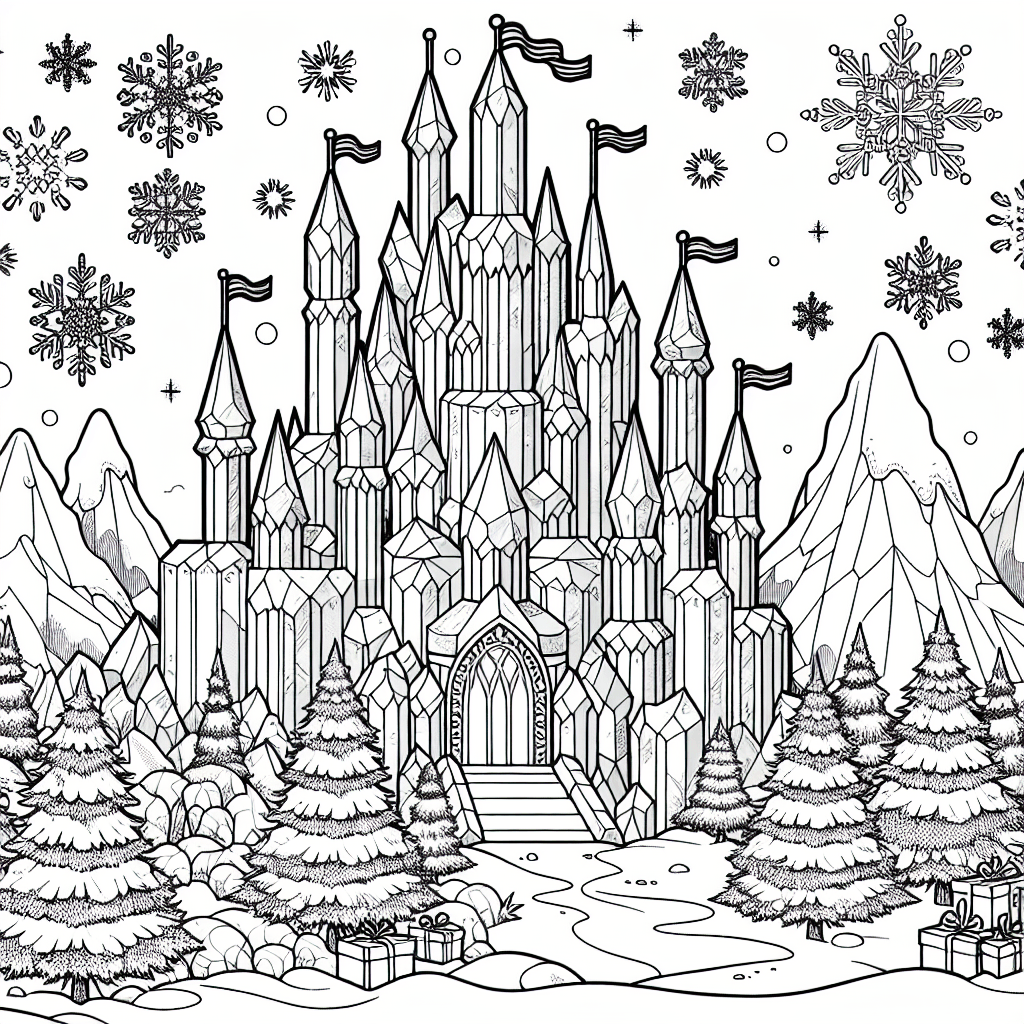 Кристальный ледяной замок