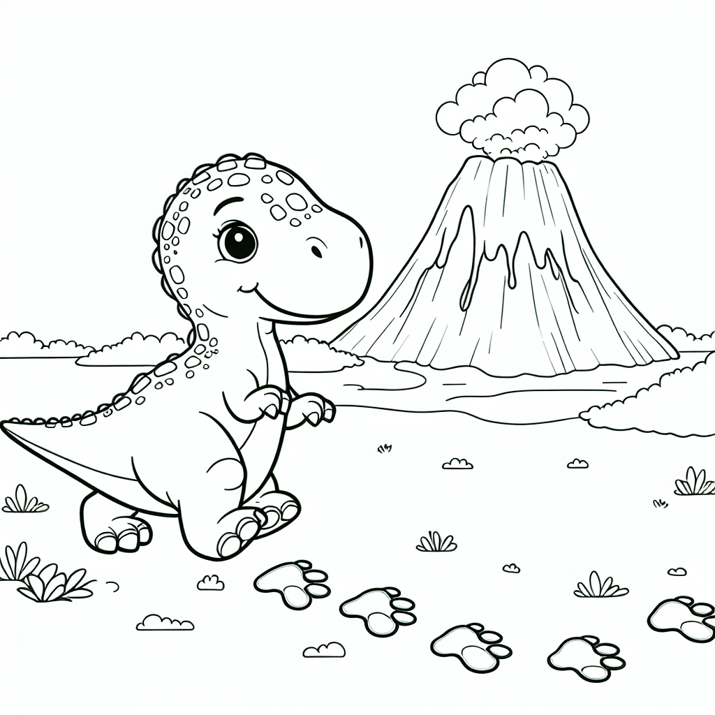 Следы к вулкану