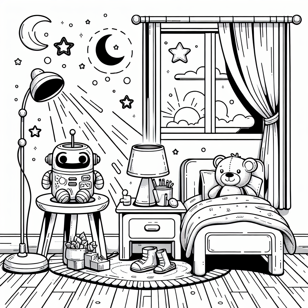 Ночник-робот и сон