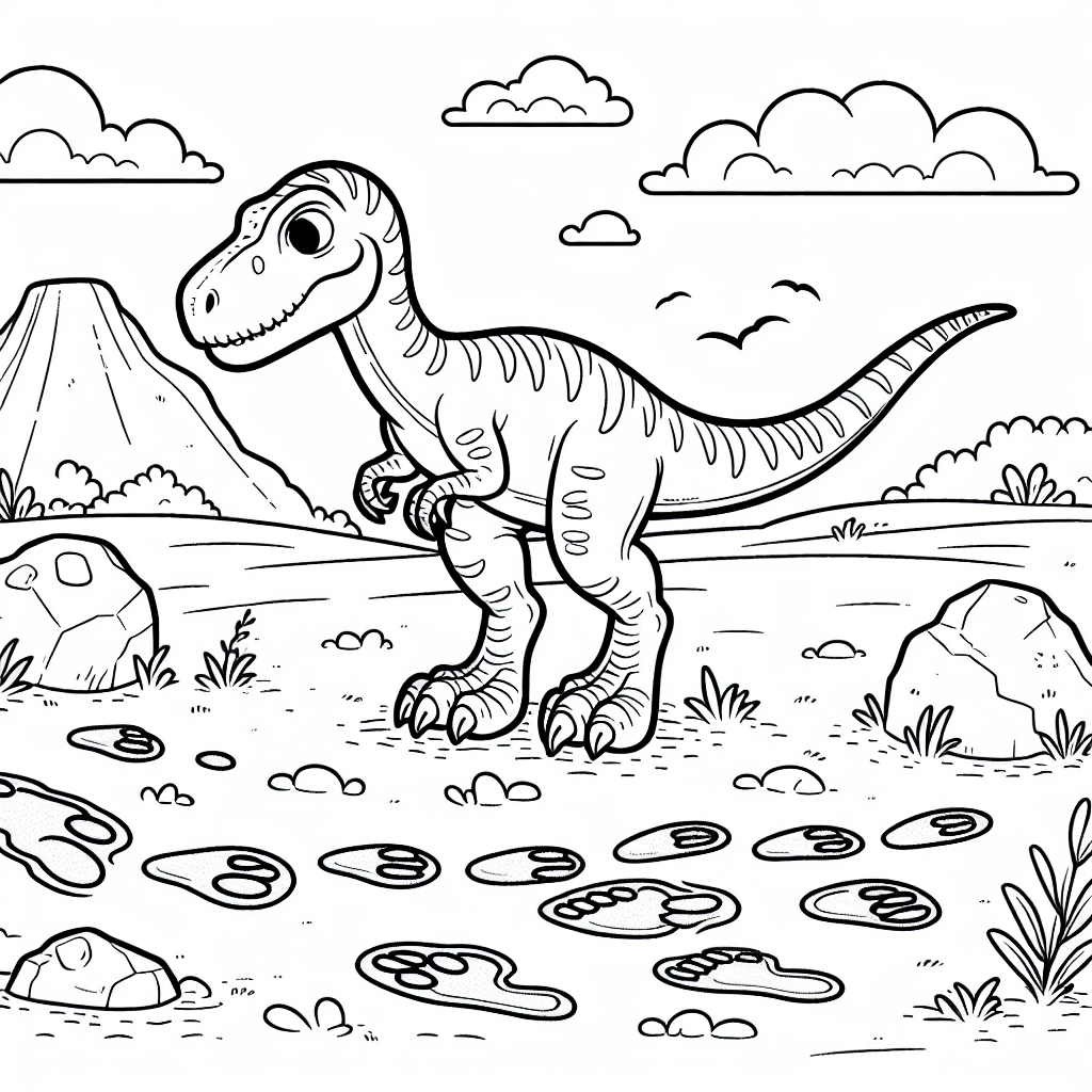 Велоцираптор-следопыт