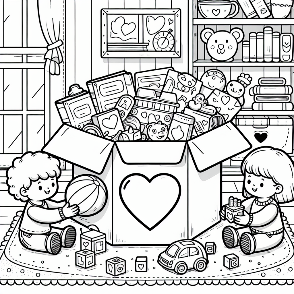 Делись игрушками