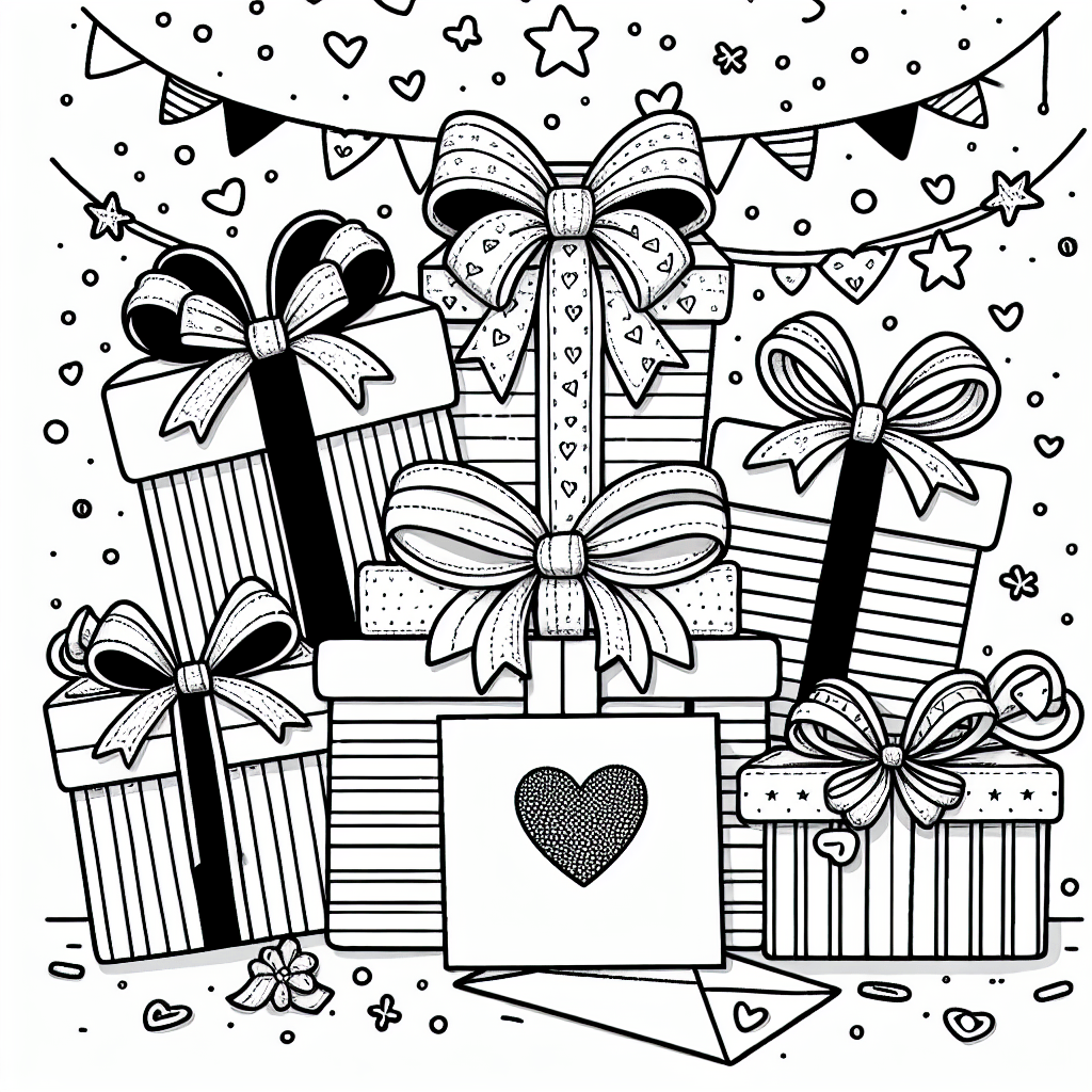 Гора подарков