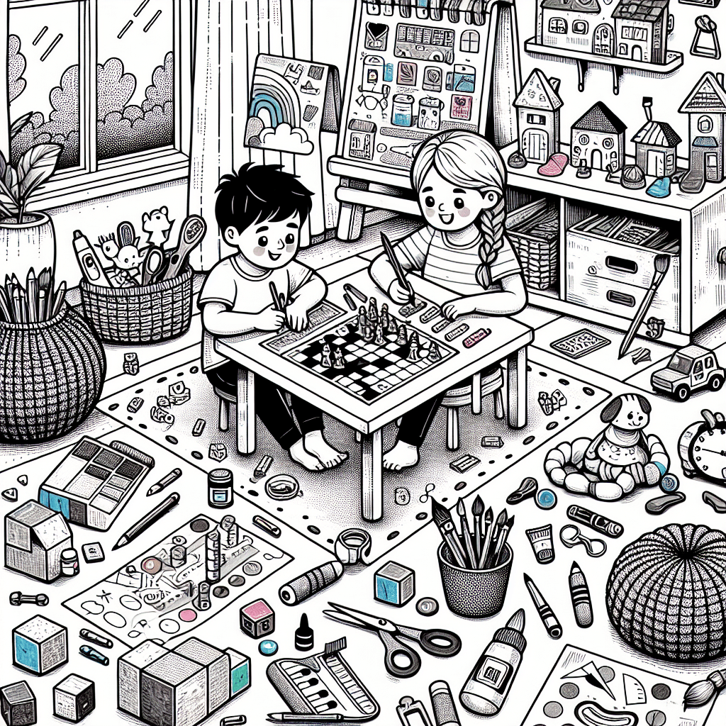 Игры и творчество дома