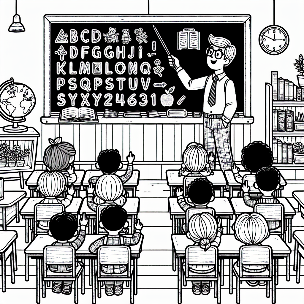 Учитель у доски