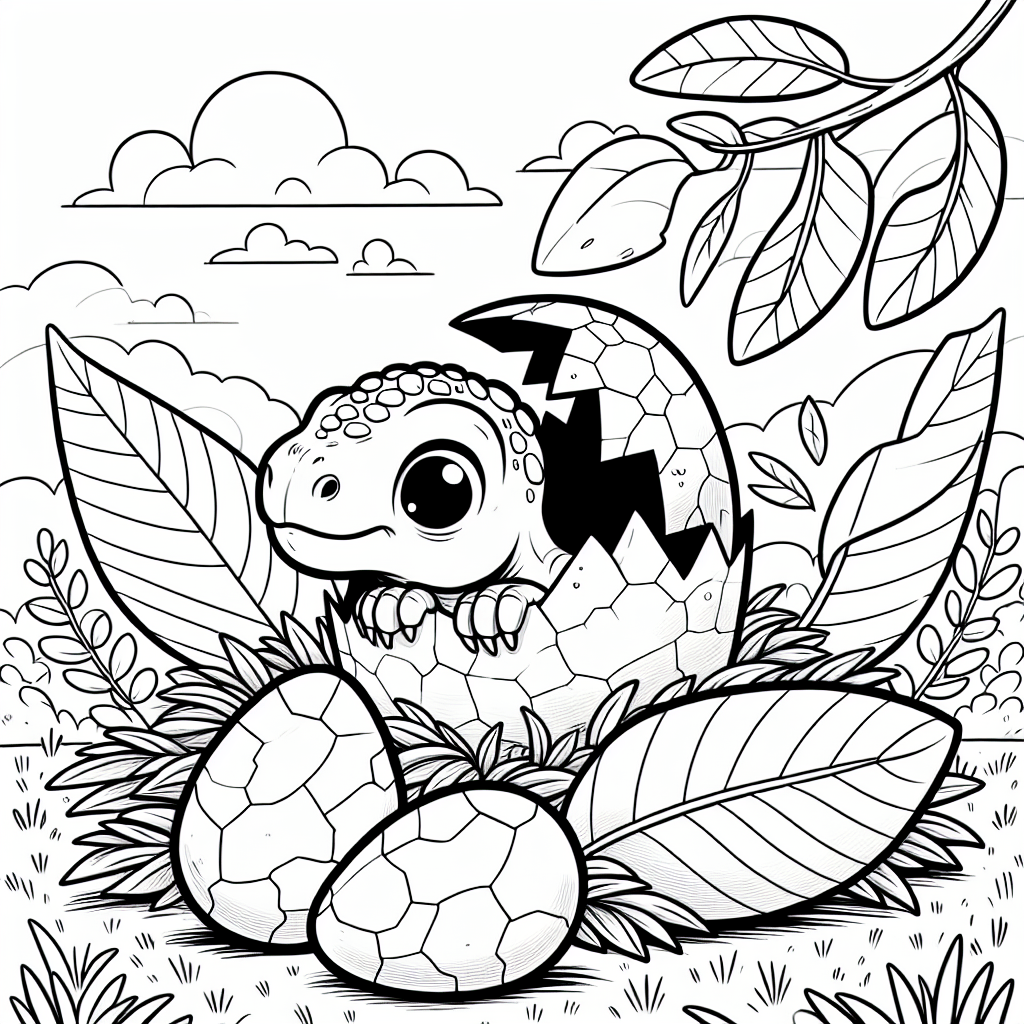 Динозавр из яйца