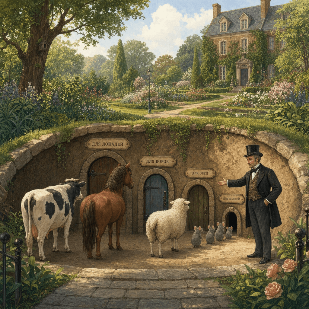 Специальные входы для животных у дома доктора