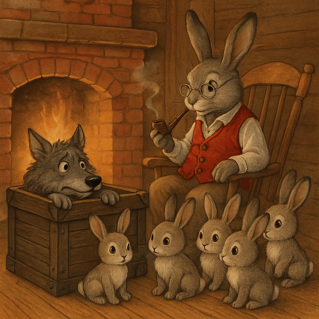 Как братец волк попал в беду