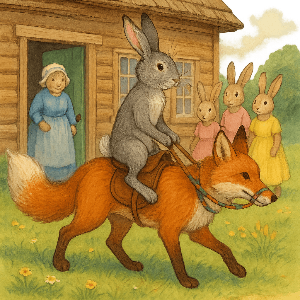 Сказка про лошадь братца кролика