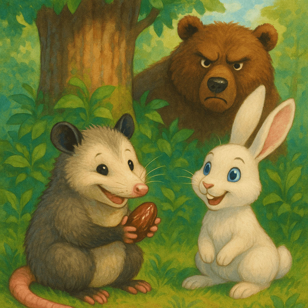 Почему у братца опоссума голый хвост