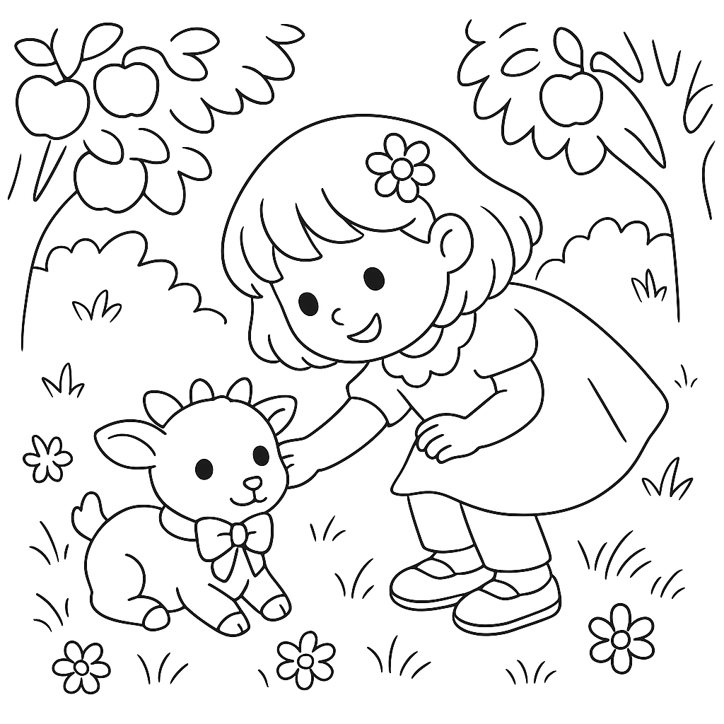 Раскраска по сказке "Игрушки: весёлые стихи для малышей"